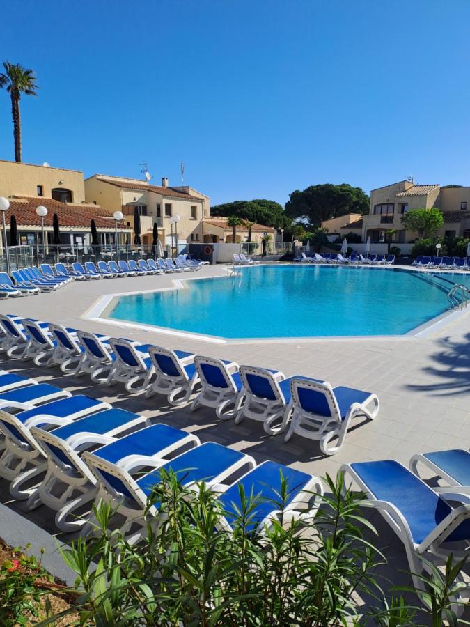 Studio Climatise Box 5 G Residence Odalys Saint Loup, Piscine ,Parking Prive Et Superette 25 Agde Buitenkant foto