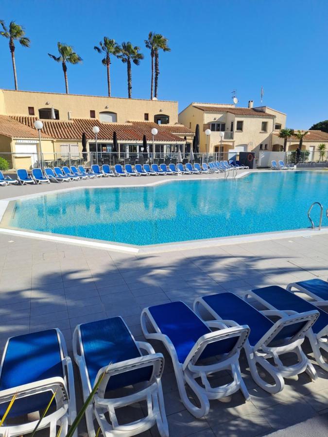 Studio Climatise Box 5 G Residence Odalys Saint Loup, Piscine ,Parking Prive Et Superette 25 Agde Buitenkant foto