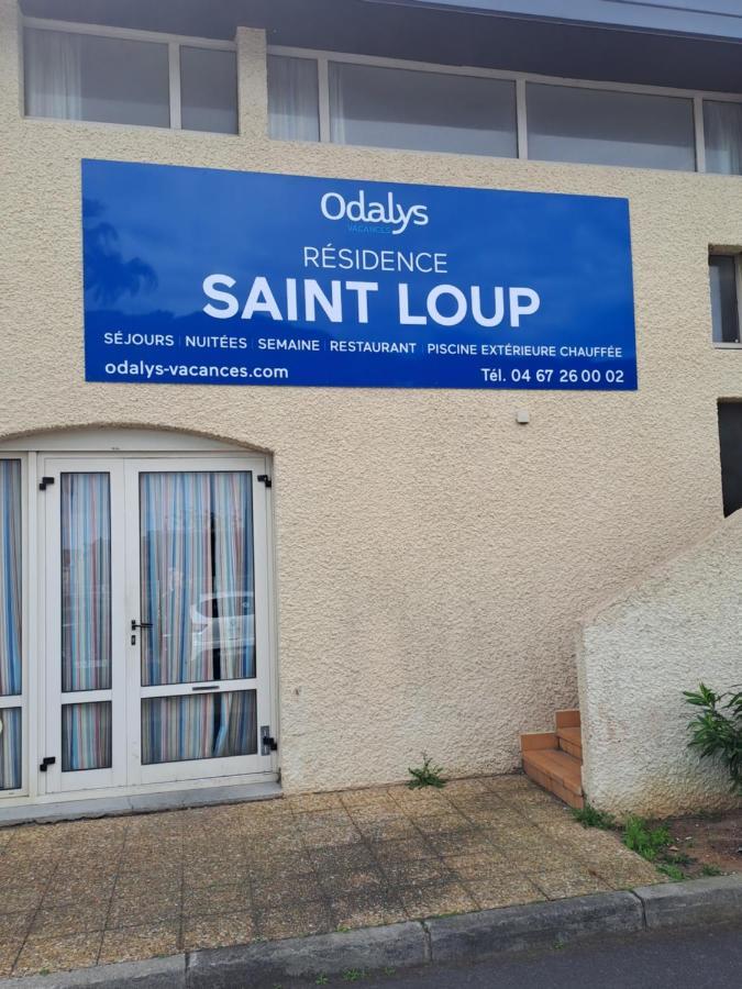 Studio Climatise Box 5 G Residence Odalys Saint Loup, Piscine ,Parking Prive Et Superette 25 Agde Buitenkant foto